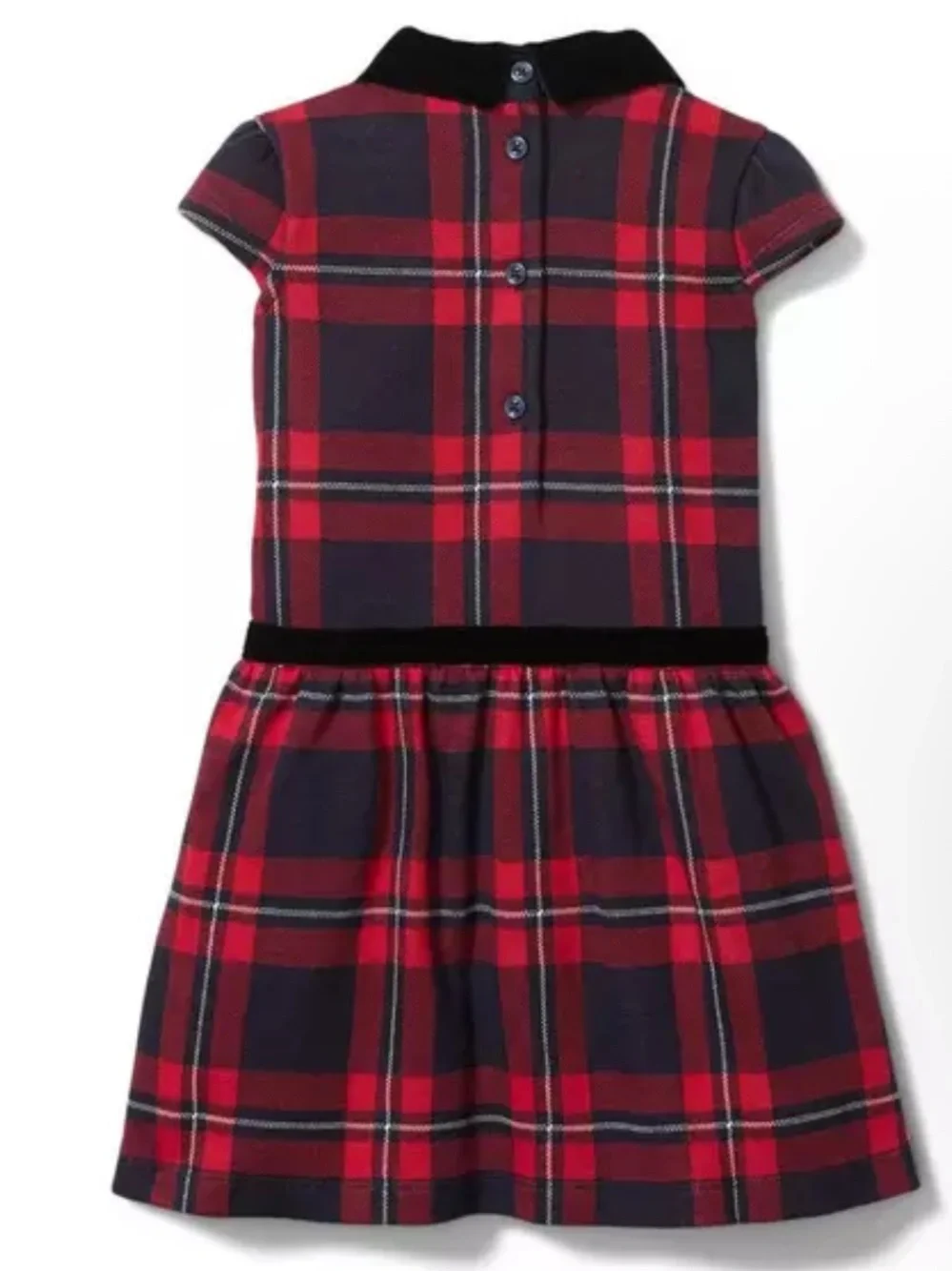 Janie and Jack Plaid Jacquard Dress.